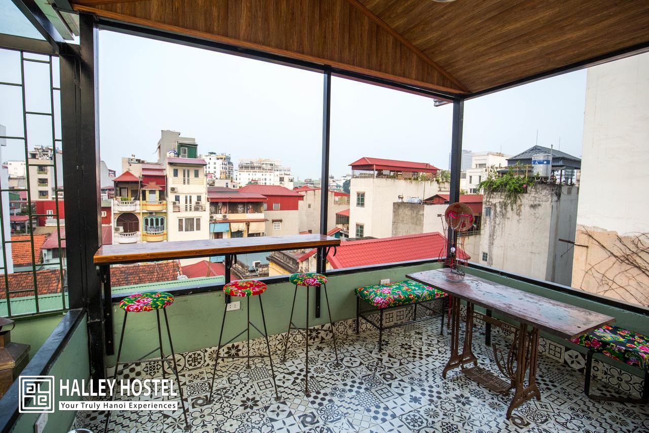 Halley Hostel Hanoi Exterior foto