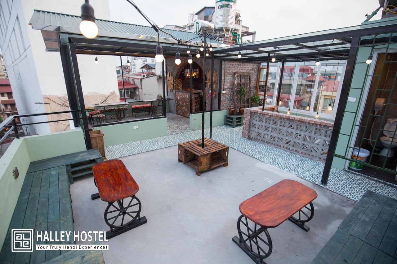 Halley Hostel Hanoi Exterior foto