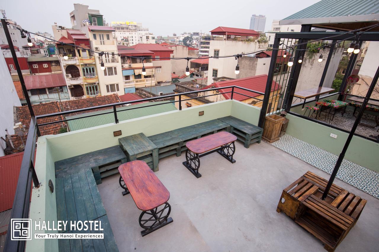 Halley Hostel Hanoi Exterior foto